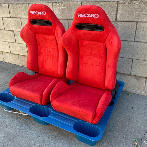 Pair recaro sr3 style red - sr3,