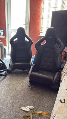 Recaro wingback bucket seats - recaro,
