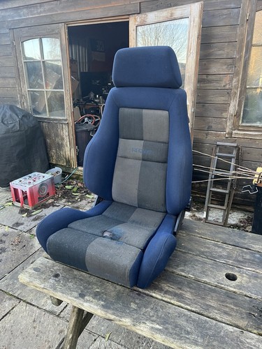 Recaro monza blue seat - recaro,